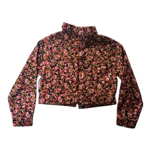 Floral Kids Jean Jacket - Picture 3 of 7